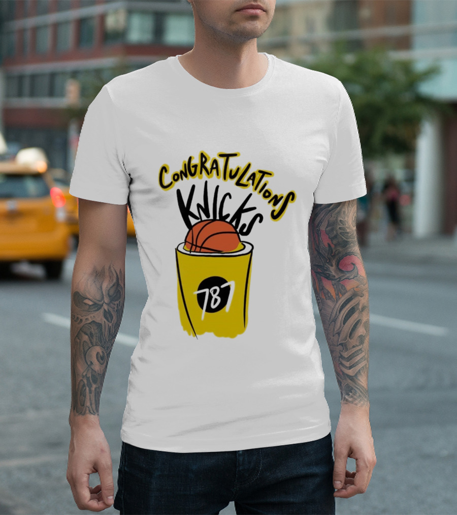 Congratulations Knicks Basketball 787 T-Shirt