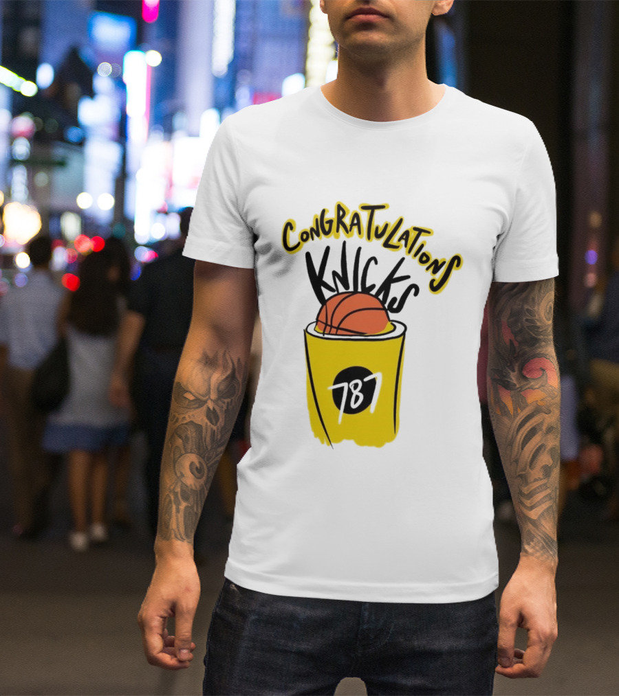 Congratulations Knicks Basketball 787 T-Shirt