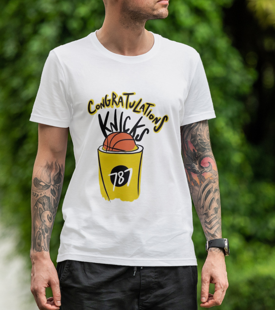 Congratulations Knicks Basketball 787 T-Shirt