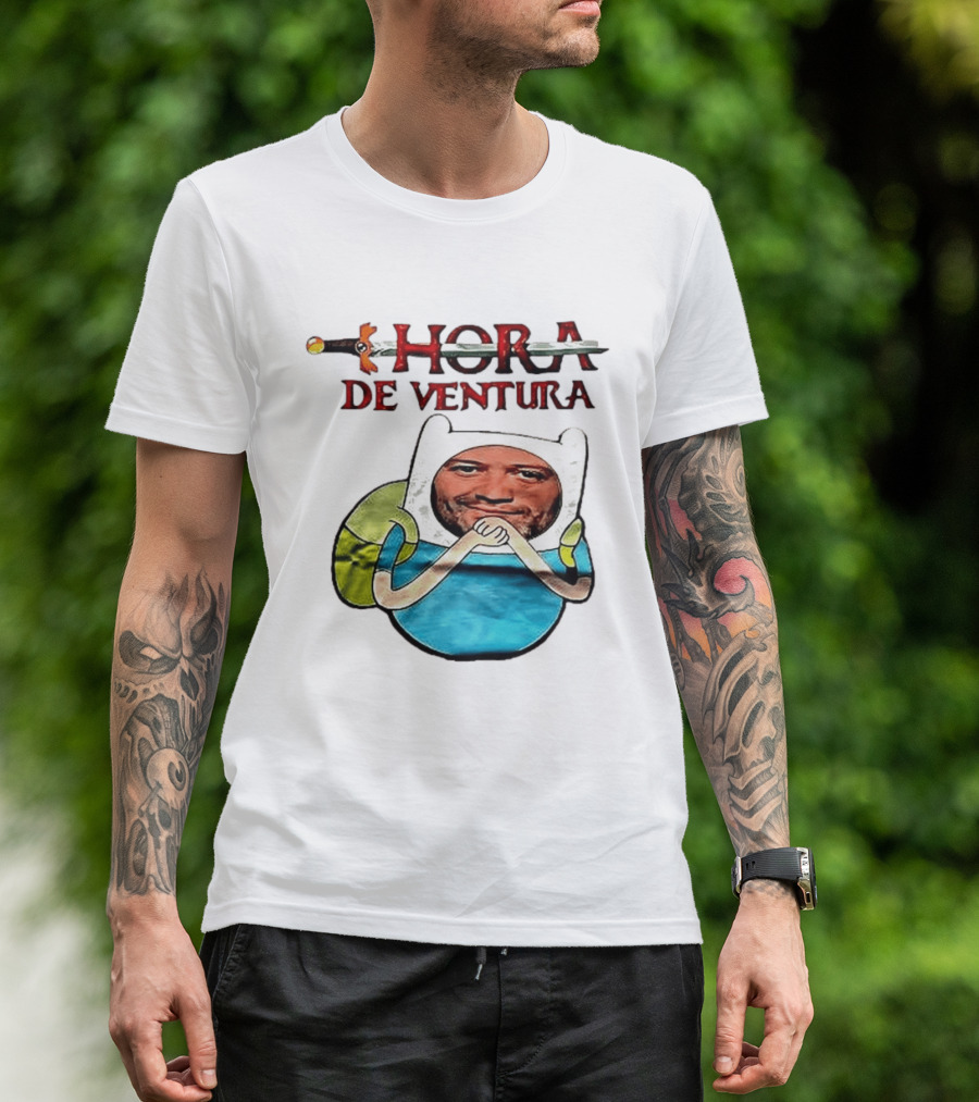 Hora De Ventura Aventuras Com Humor Iconico T-Shirt