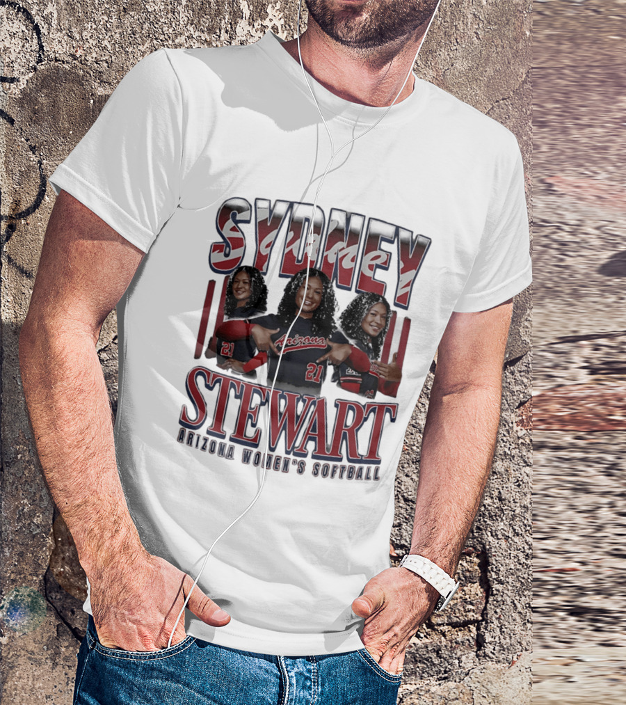 Sydney Stewart Arizona Women's Softball 21 T-Shirt