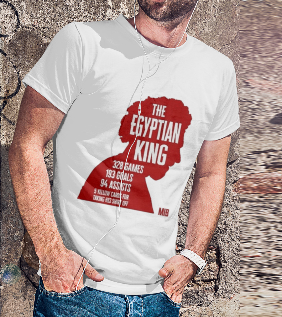 The Egyptian King 328 Games 193 Goals 94 Assists 5 Yellow Cards T-Shirt