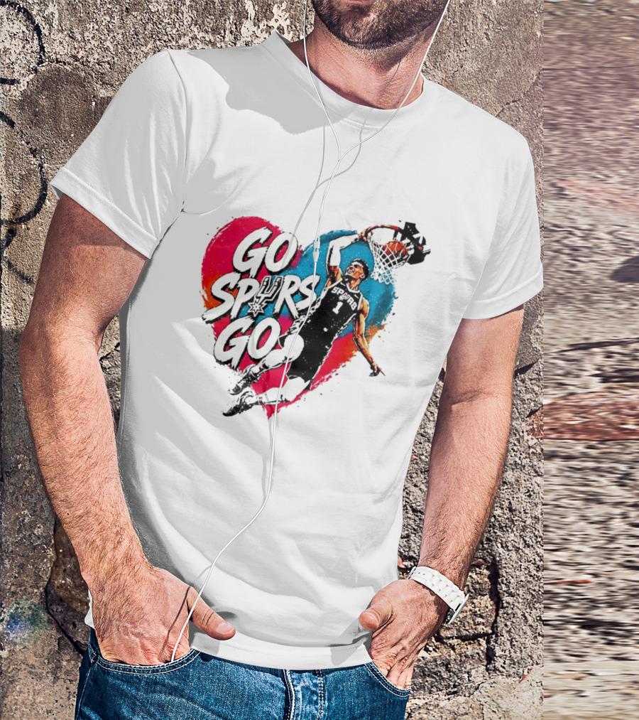 Victor Wembanyama Go Spurs Go San Antonio Basketball 2026 T-Shirt