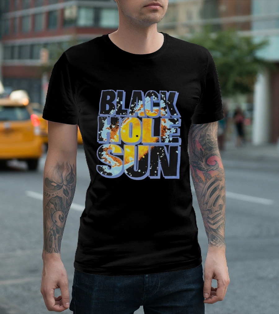 Black Hole Sun Solar Eclipse Vivid Cosmic T-Shirt