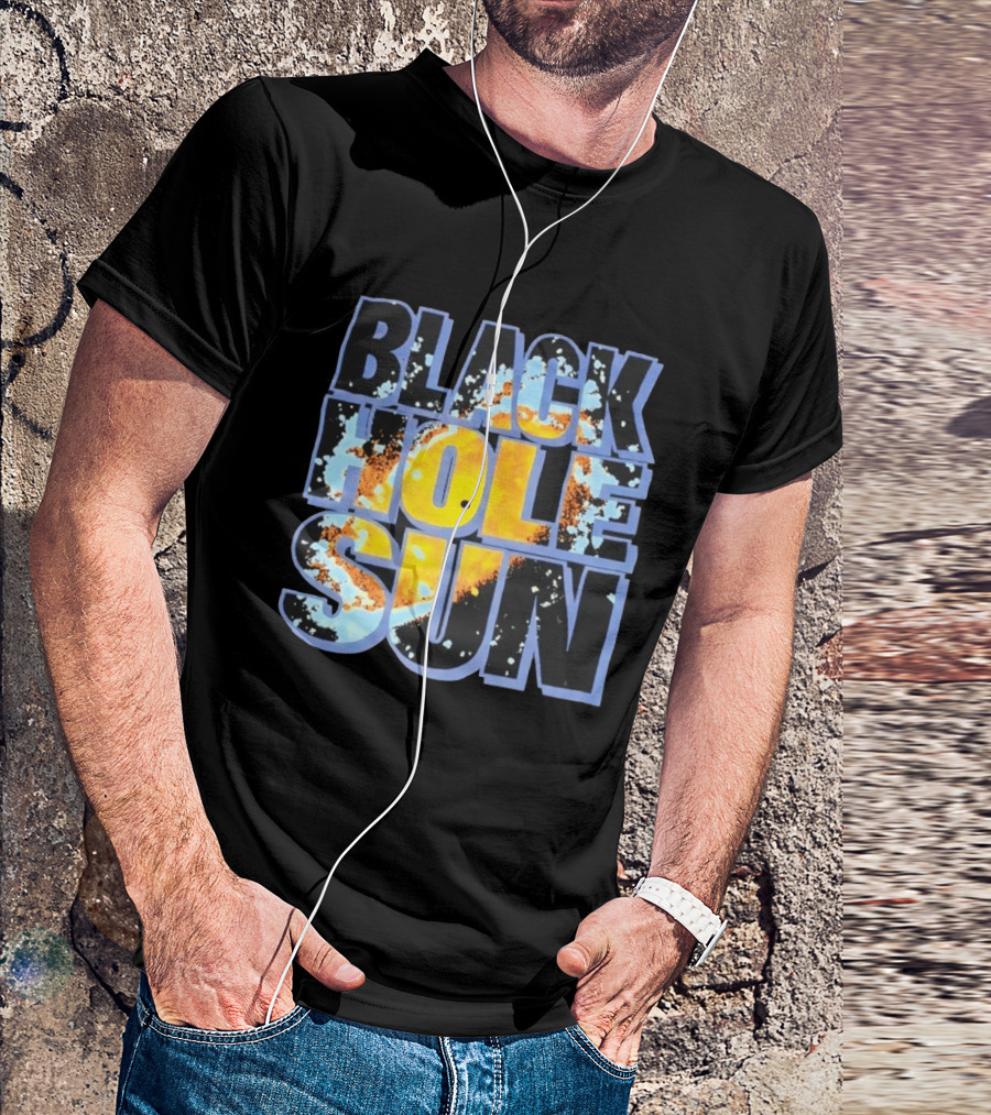 Black Hole Sun Solar Eclipse Vivid Cosmic T-Shirt