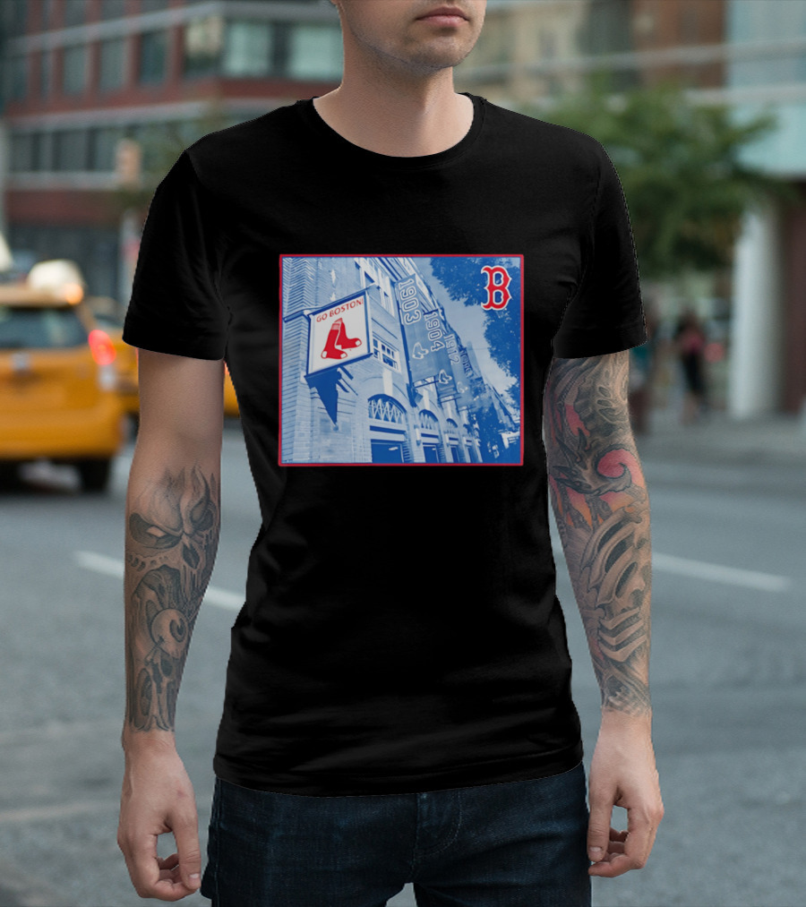 Go Boston Red Sox Banners Fenway Park 1903 1912 T-Shirt