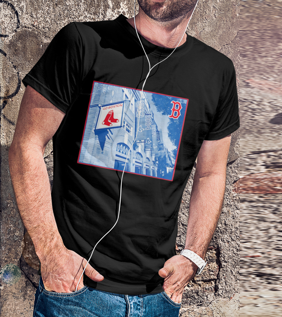 Go Boston Red Sox Banners Fenway Park 1903 1912 T-Shirt
