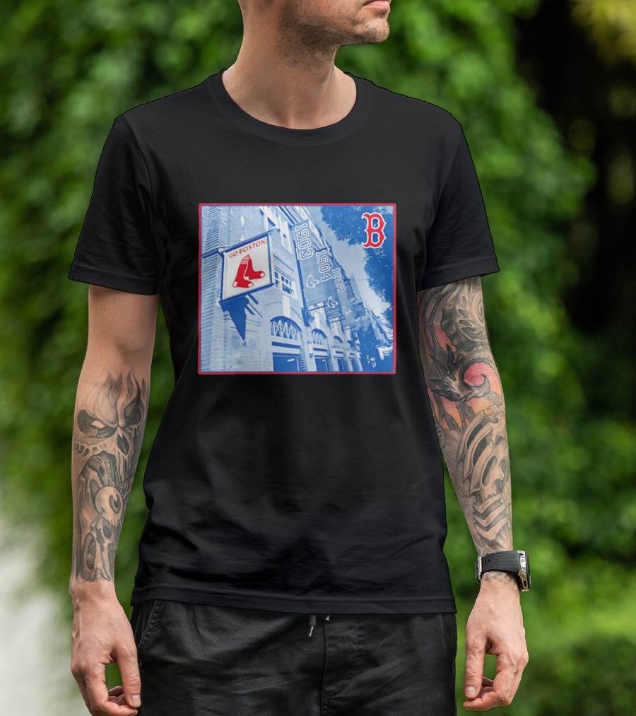 Go Boston Red Sox Banners Fenway Park 1903 1912 T-Shirt