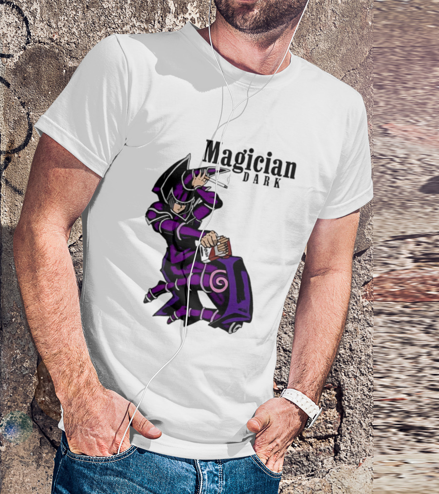 Magician Dark Yu Gi Oh Smoking T-Shirt