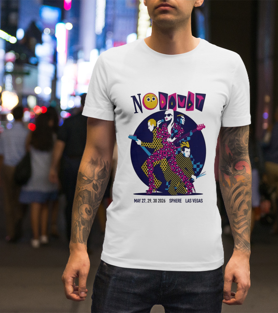No Doubt May 27 30 2026 Sphere Las Vegas T-Shirt