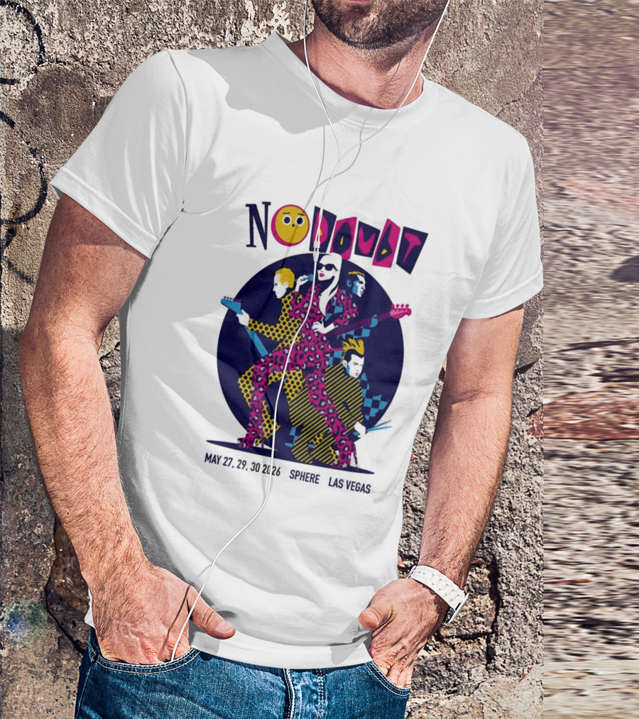 No Doubt May 27 30 2026 Sphere Las Vegas T-Shirt