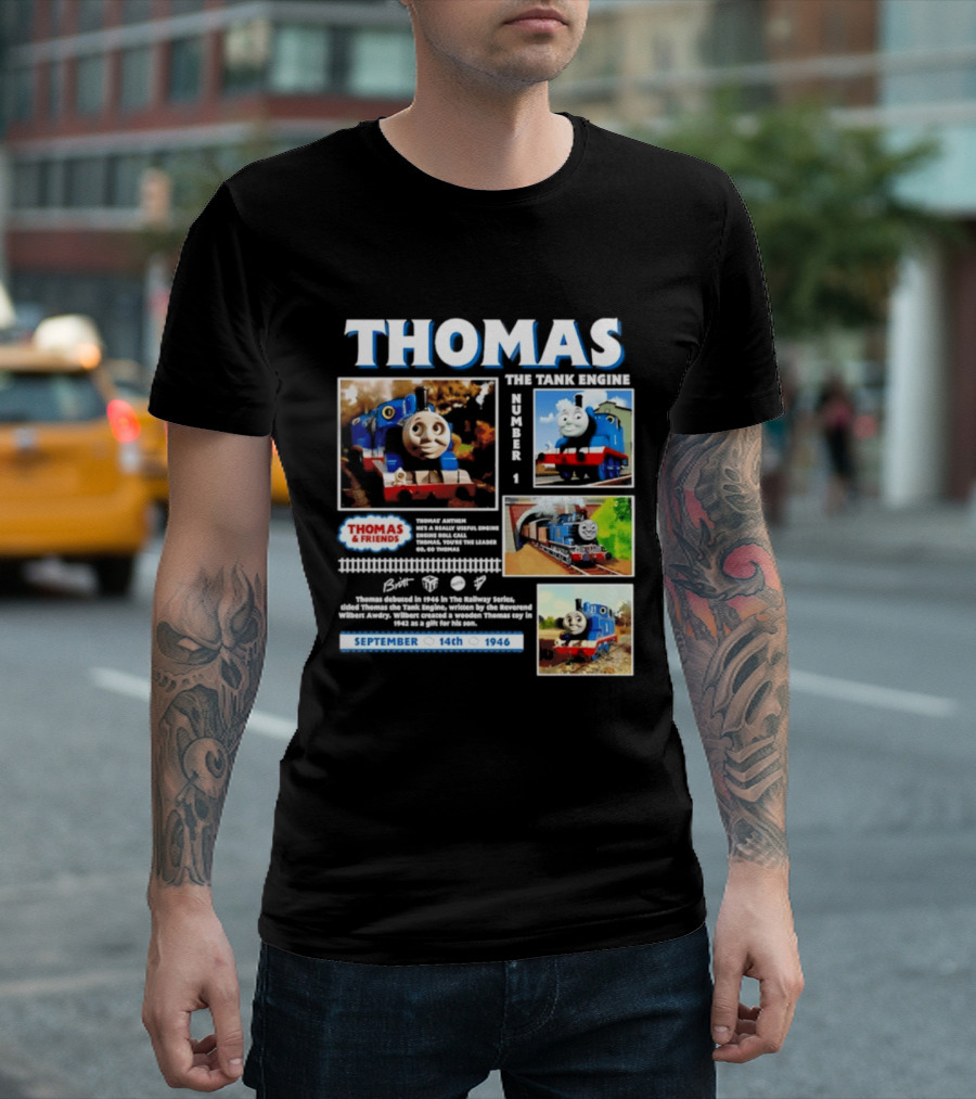 Thomas The Tank Engine Friends Number 1 September 14th 1946 T-Shirt