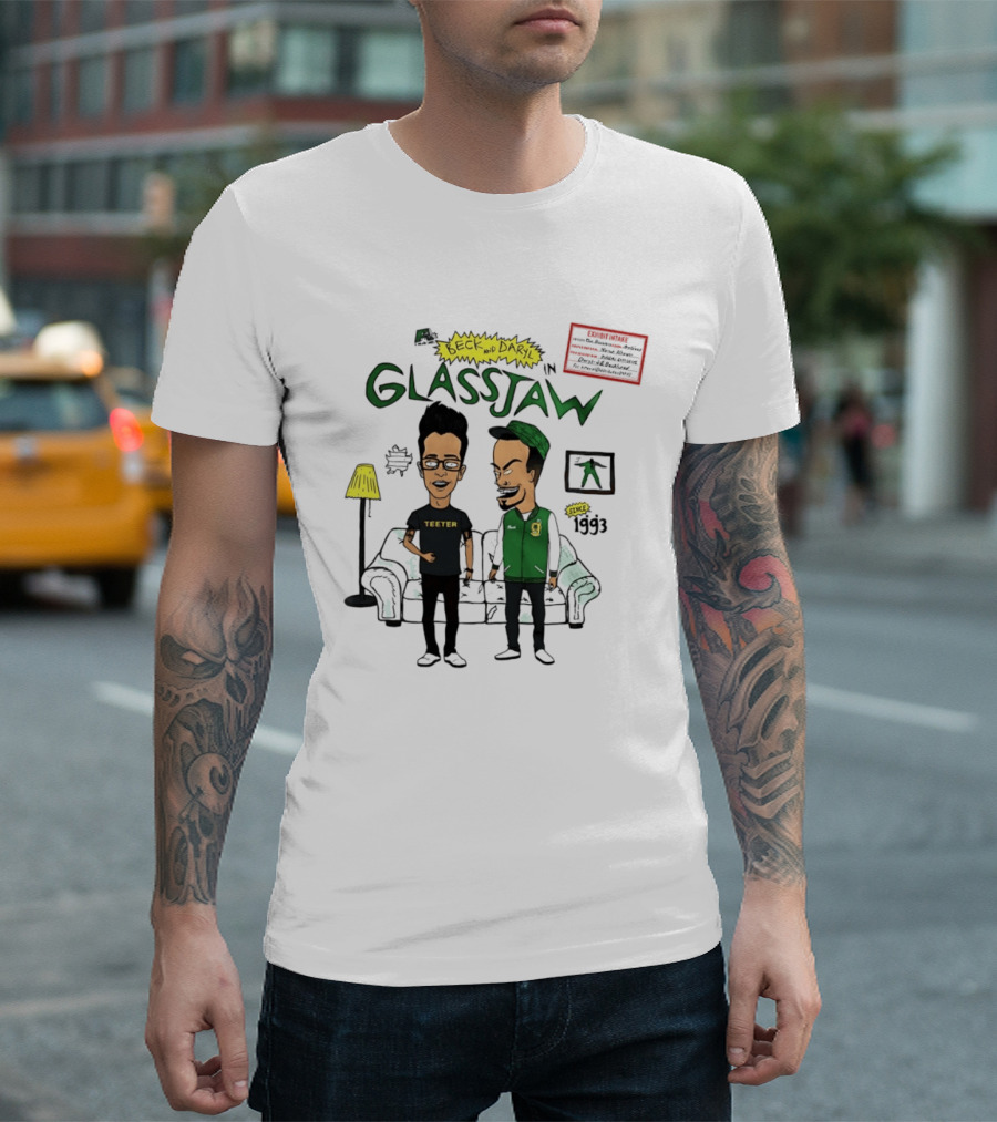 Beck And Darryl In Glassjaw Teeter Since 1993 T-Shirt