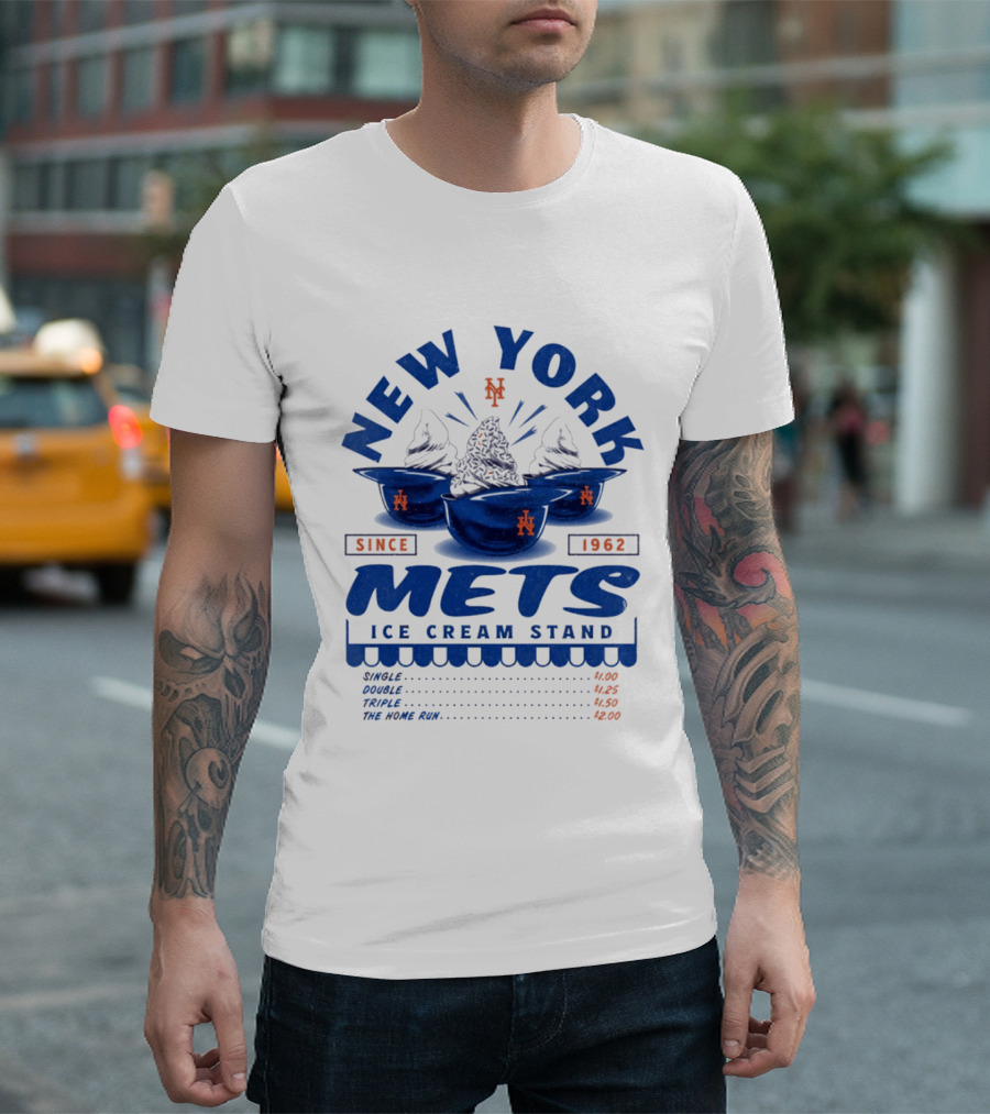 New York Mets Ice Cream Stand Since 1962 T-Shirt