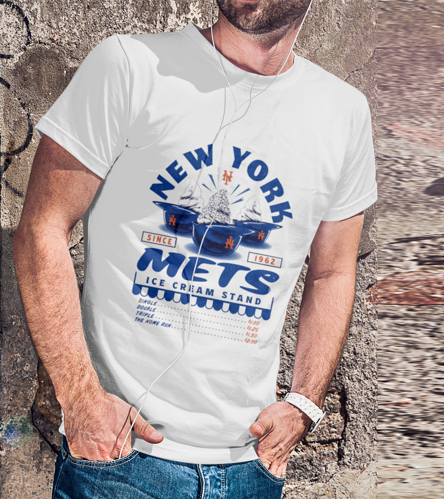 New York Mets Ice Cream Stand Since 1962 T-Shirt