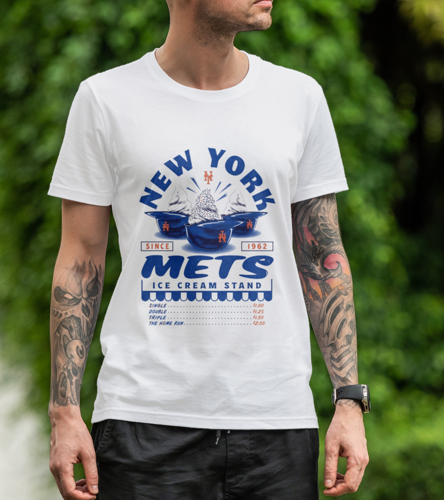 New York Mets Ice Cream Stand Since 1962 T-Shirt
