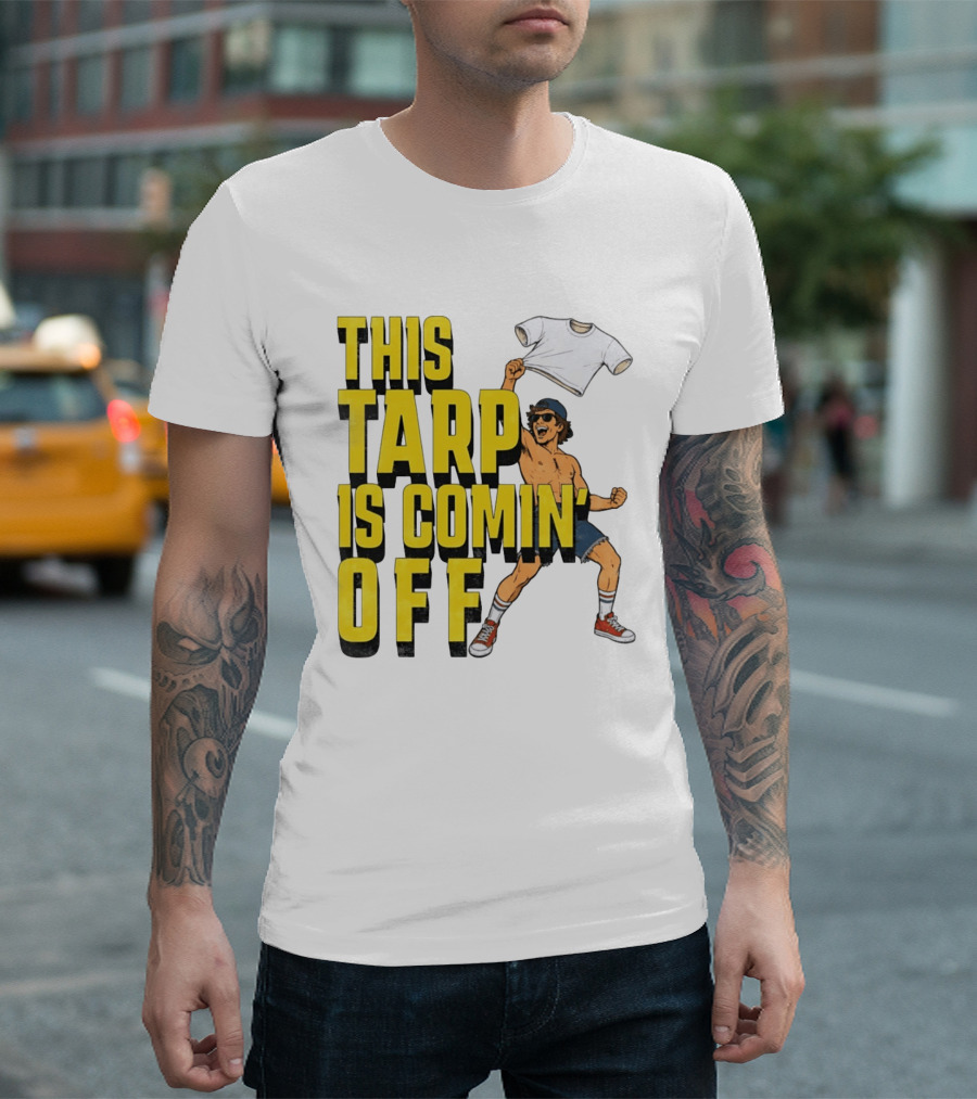 This Tarp Is Comin Off Spud Grown Ups Adam Sandler Kevin James Chris Rock T-Shirt