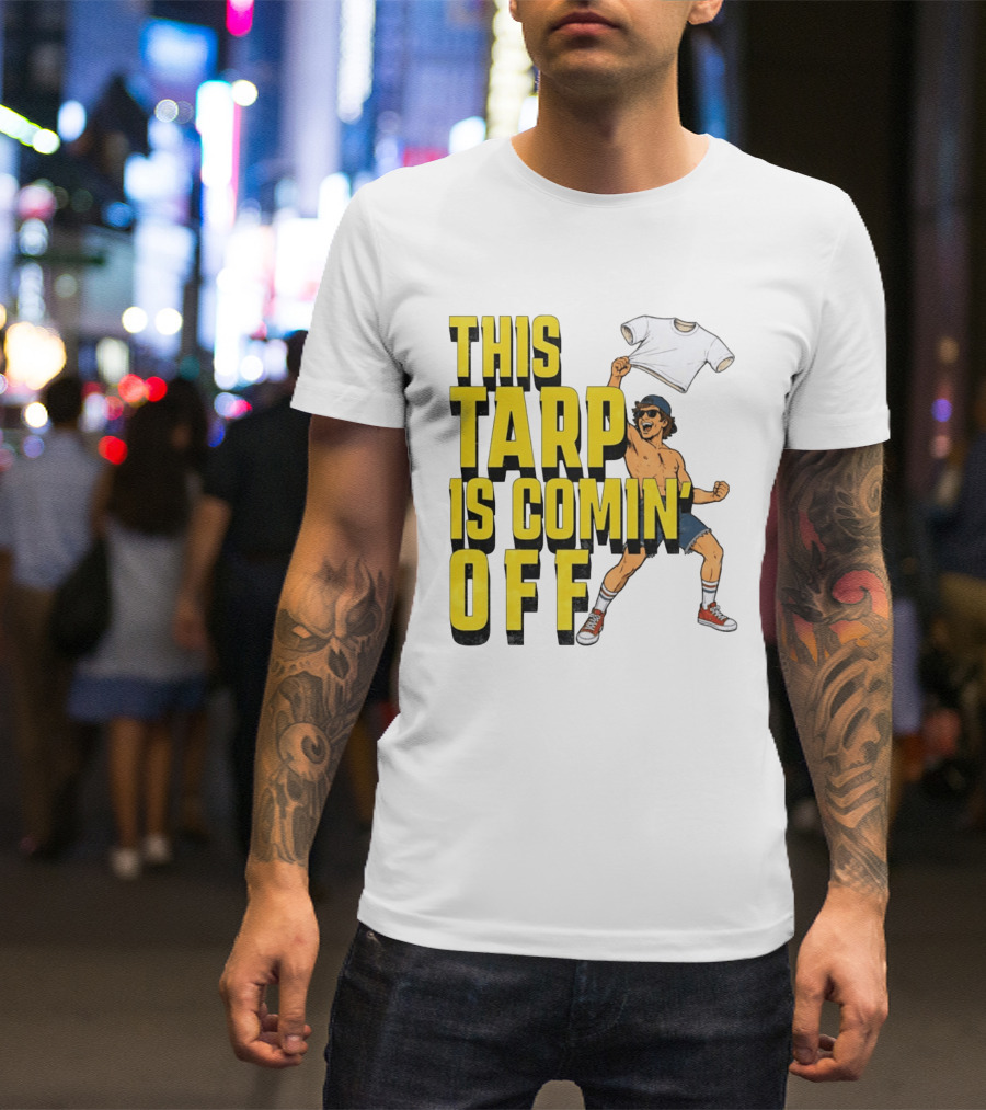 This Tarp Is Comin Off Spud Grown Ups Adam Sandler Kevin James Chris Rock T-Shirt
