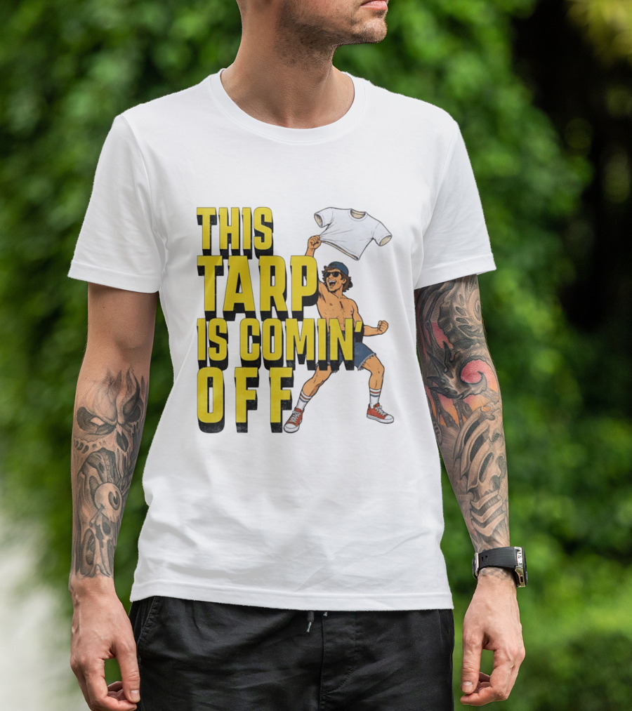 This Tarp Is Comin Off Spud Grown Ups Adam Sandler Kevin James Chris Rock T-Shirt