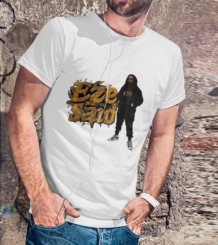 Eze Said Hip Hop Graffiti Style With VSN And Sneakers T-Shirt