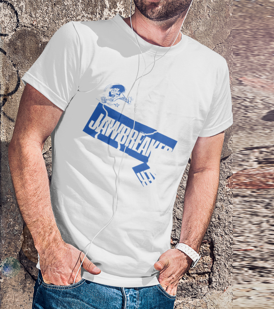 Jawbreaker Punk Rock 1996 Vintage Wrestling Iconic Blue T-Shirt