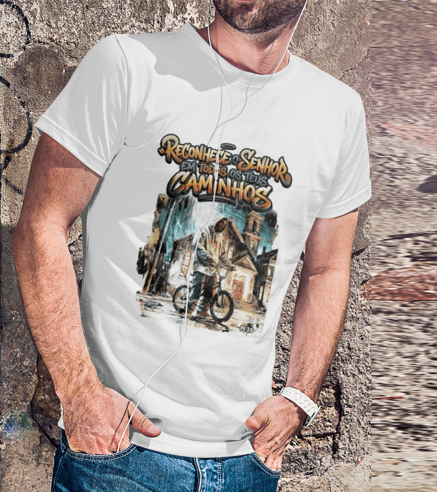 Reconhece O Senhor Em Todos Os Teus Caminhos PV 3:6 Street T-Shirt