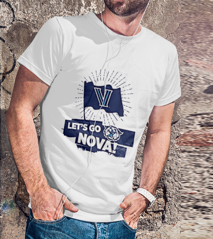 Villanova Wildcats Let’s Go Nova T-Shirt