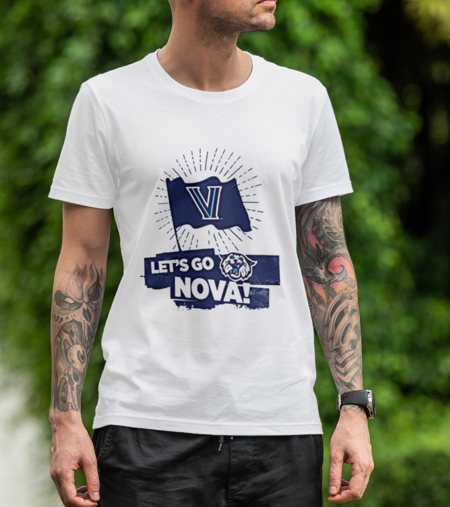 Villanova Wildcats Let’s Go Nova T-Shirt