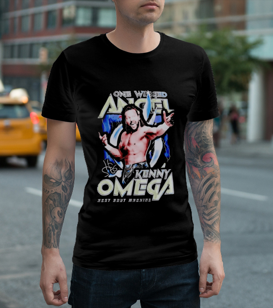 Kenny Omega One Winged Angel Best Bout Machine All Elite Wrestling T-Shirt
