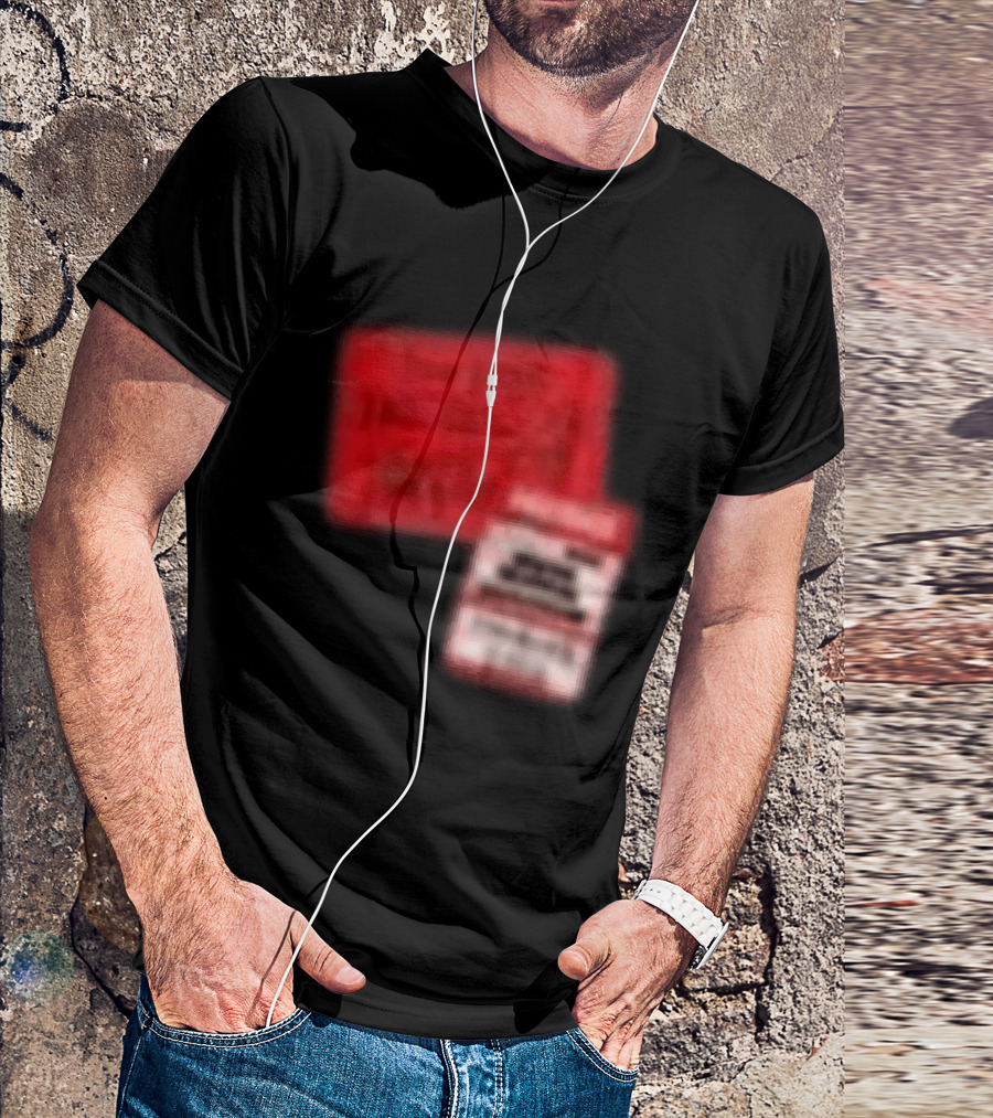 Revealed Clothing Hardwell Sticker Tour 2026 Red Visions T-Shirt