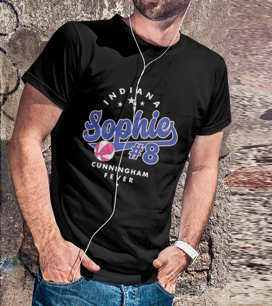 Indiana Fever Sophies 8 Cunningham Fever T-Shirt