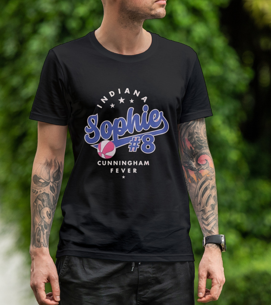 Indiana Fever Sophies 8 Cunningham Fever T-Shirt