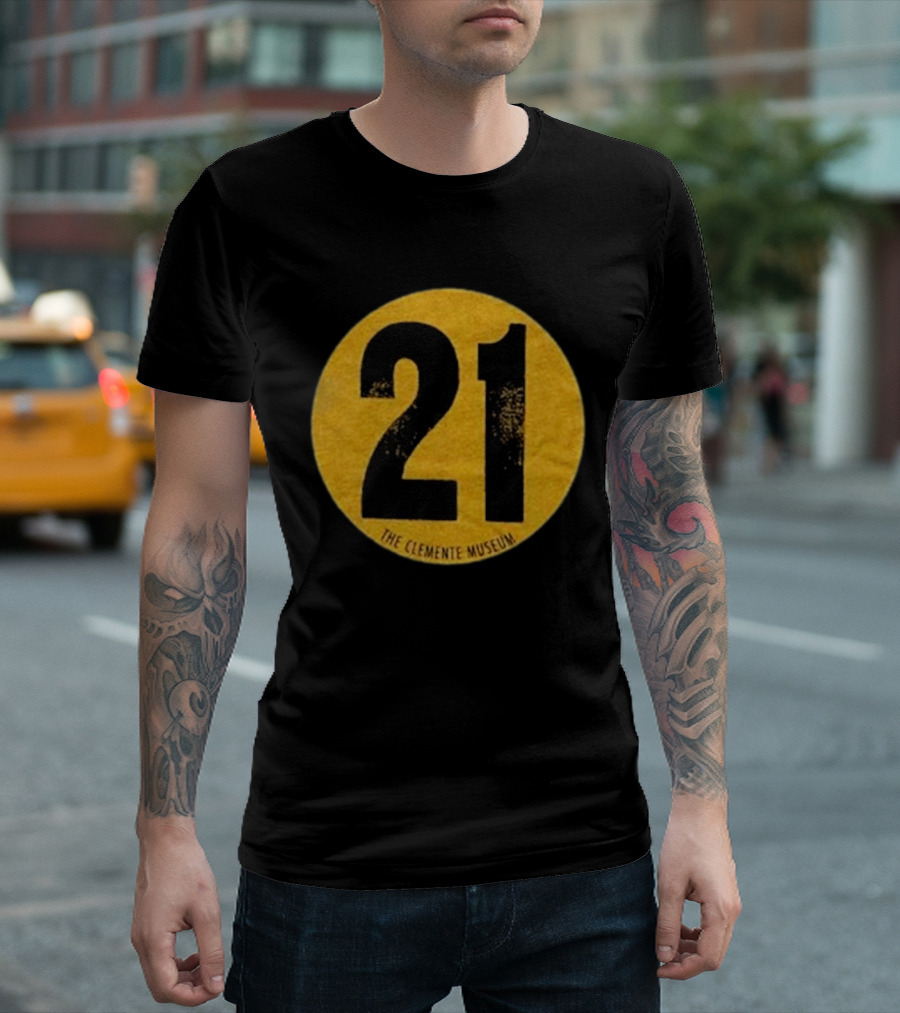 The Clemente Museum 21 Draft Week Special 2026 Circle Patch T-Shirt