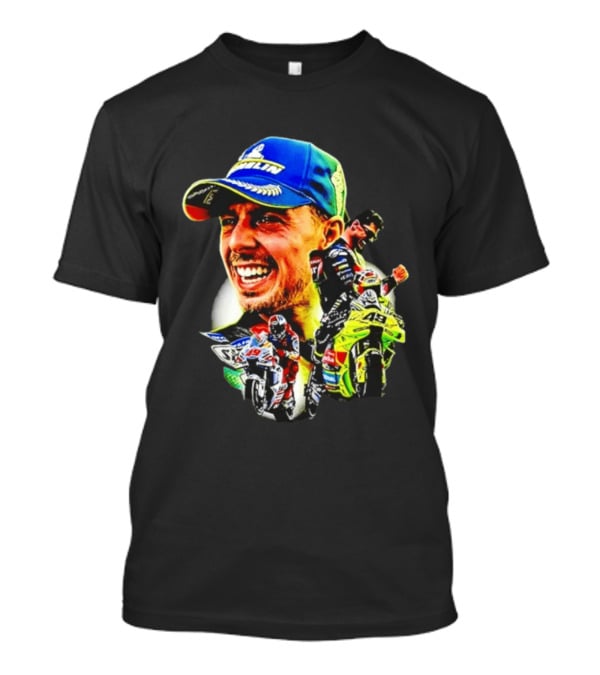 Valentino Rossi The Doctor MotoGP Racing Legend T-Shirt