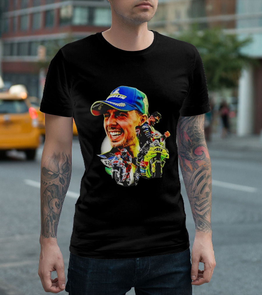 Valentino Rossi The Doctor MotoGP Racing Legend T-Shirt