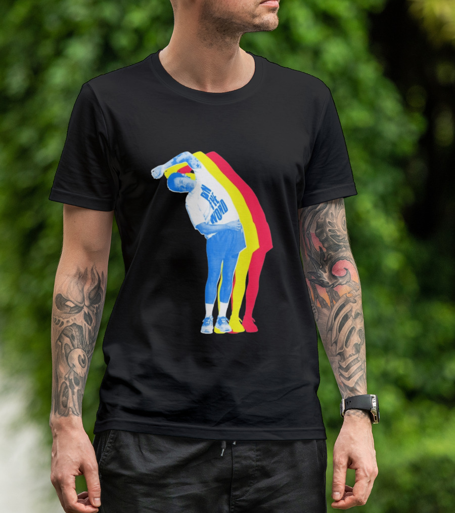 BNLDFWD Stretch Harry Retro Colorful Fitness Vibes T-Shirt