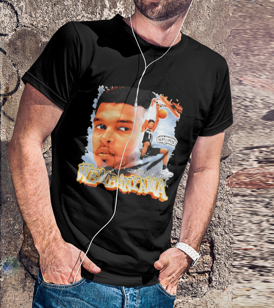 Victor Wembanyama San Antonio Spurs Basketball 2026 T-Shirt