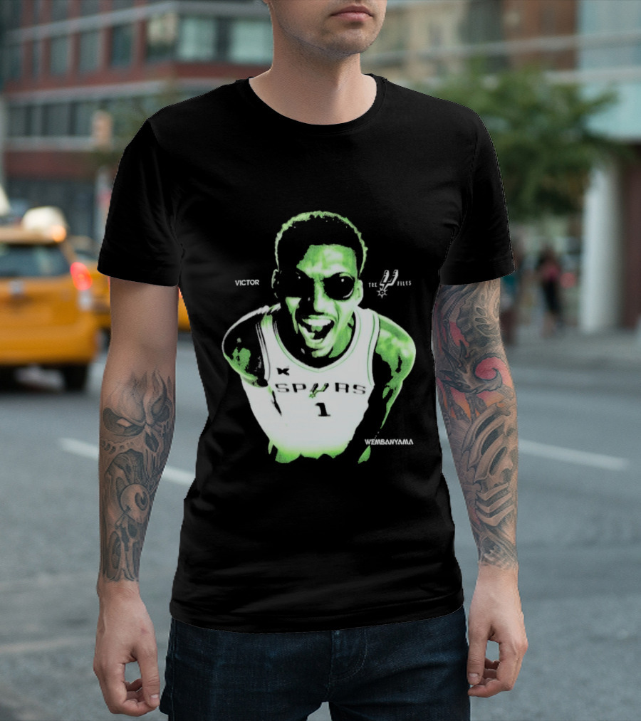 Victor Wembanyama Wemby Alien Spurs NBA 1 T-Shirt