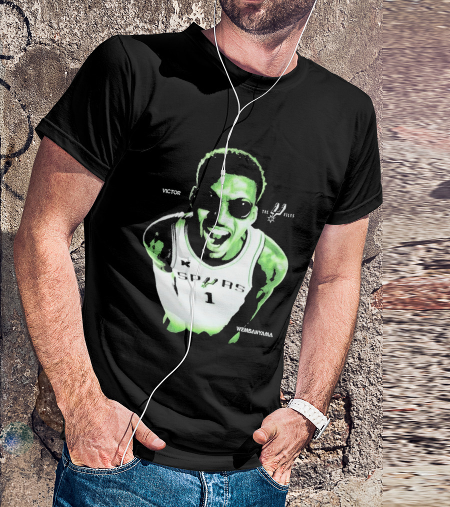 Victor Wembanyama Wemby Alien Spurs NBA 1 T-Shirt