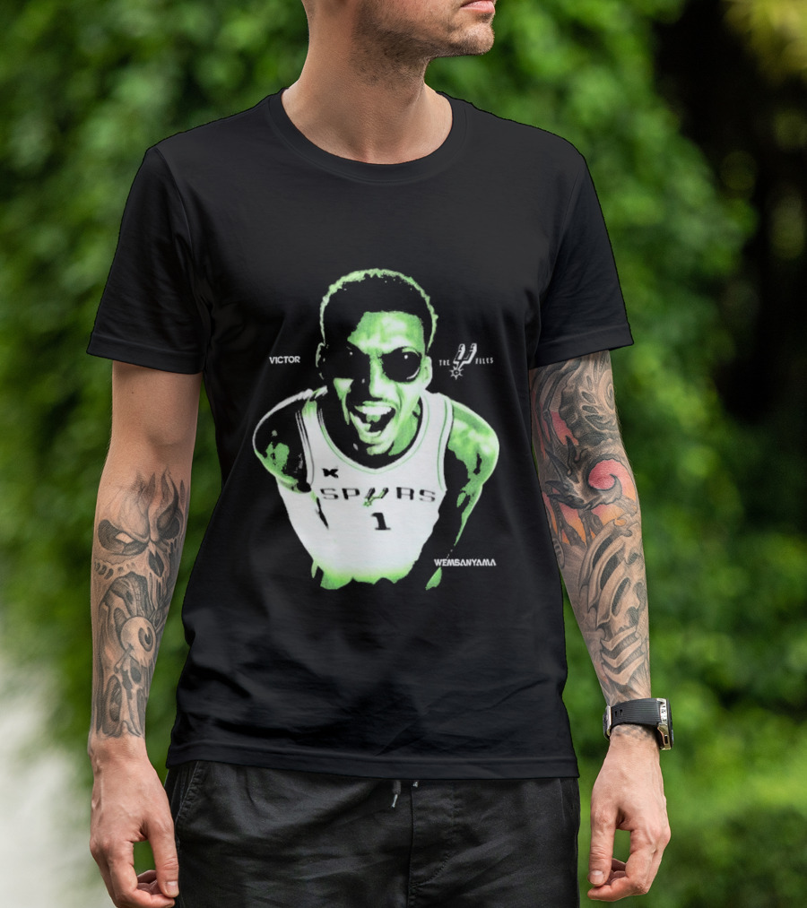Victor Wembanyama Wemby Alien Spurs NBA 1 T-Shirt