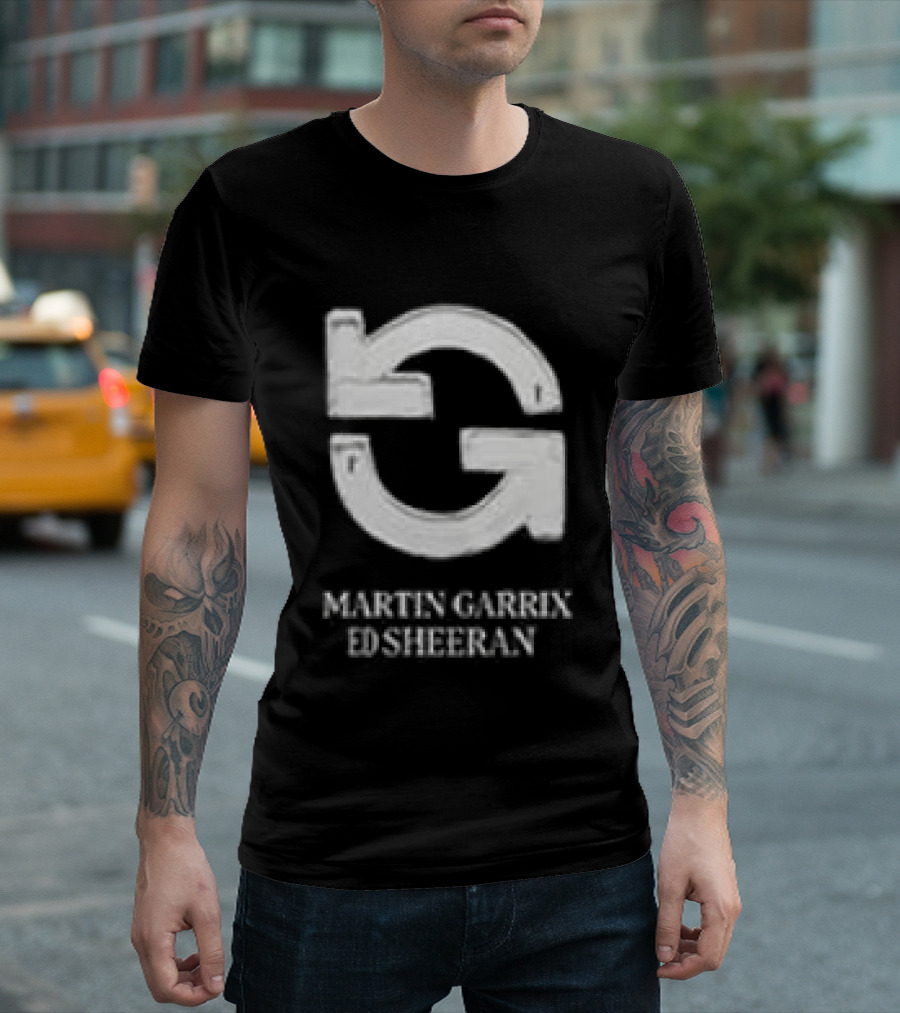 Martin Garrix Ed Sheeran Repeat It Black Edition 2026 Collaboration T-Shirt
