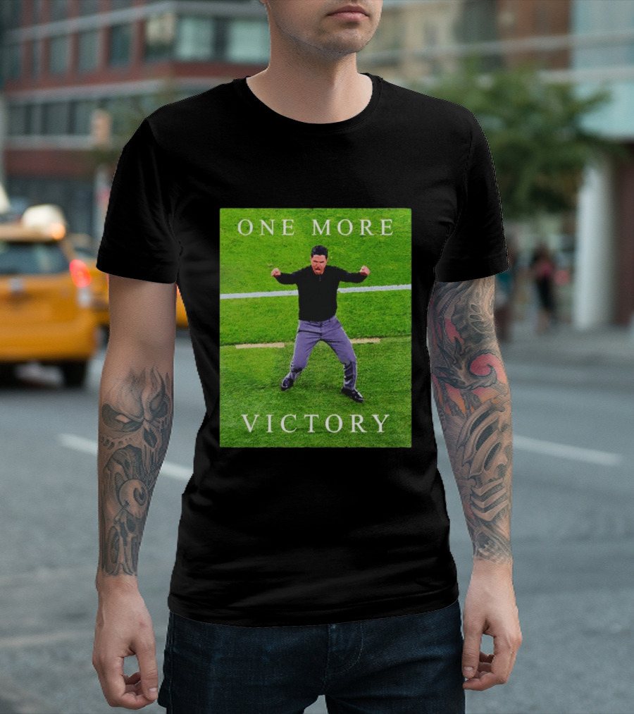 Arsenal Mikel Arteta One More Victory Celebration T-Shirt