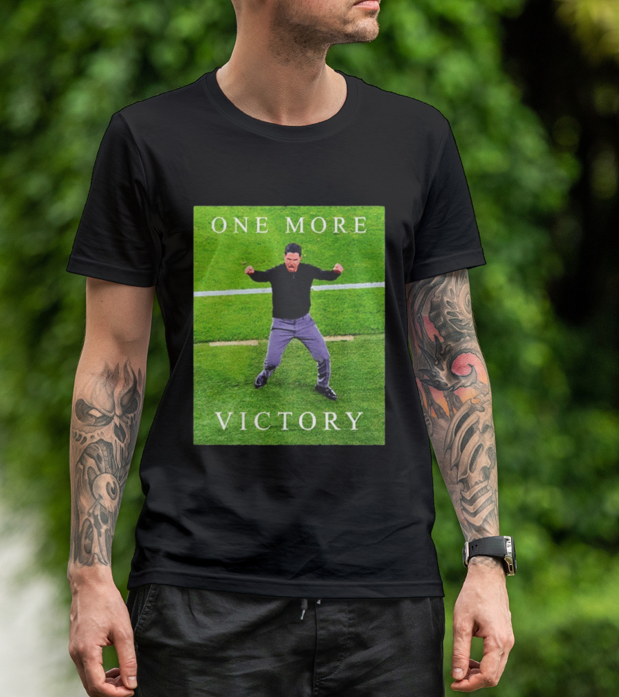 Arsenal Mikel Arteta One More Victory Celebration T-Shirt