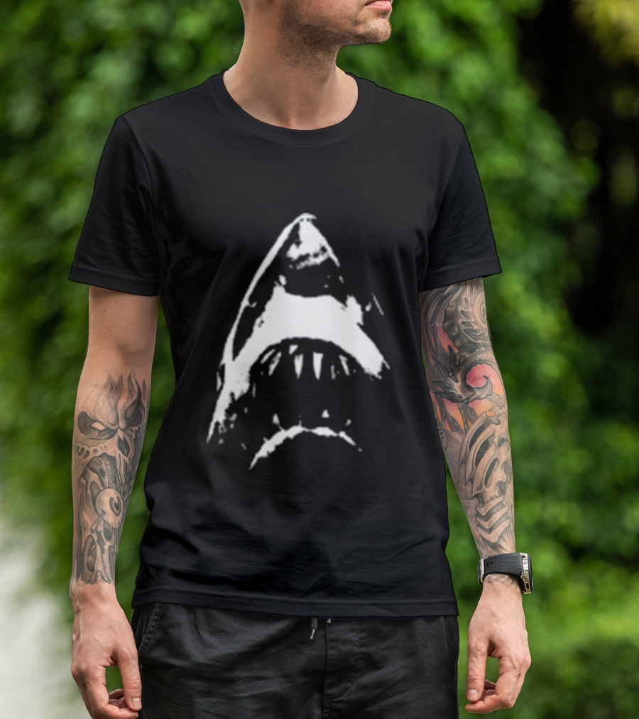 Out Of Time Studio Jaws Terror Promo Shark Teeth T-Shirt