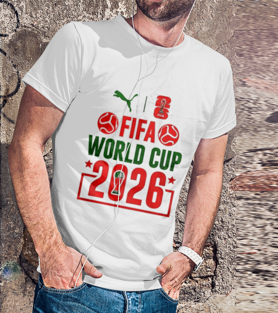 San Francisco 49ers X Goku Dragon Ball Z NFL Collaboration Puma FIFA World Cup 2026 T-Shirt