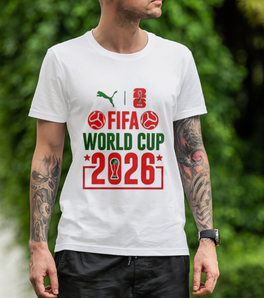 San Francisco 49ers X Goku Dragon Ball Z NFL Collaboration Puma FIFA World Cup 2026 T-Shirt