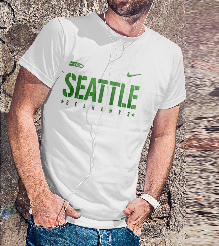 Seattle Seahawks 1790 U.S. Coast Guard Semper Paratus Always Ready Nike T-Shirt