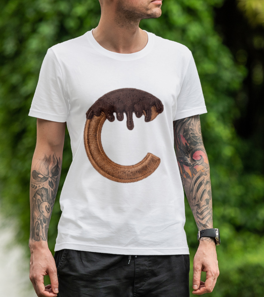 2026 Cubs Chocolate Dipped C Embroidery T-Shirt