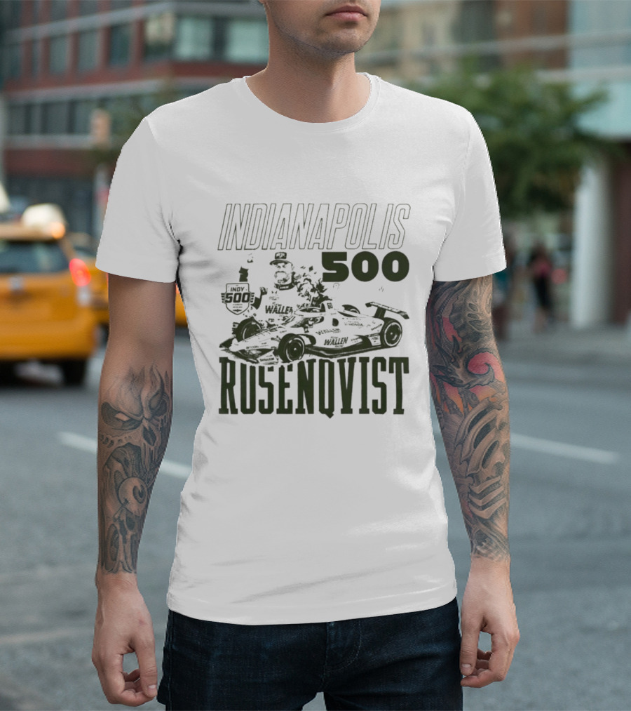 Indianapolis 500 Rosenqvist Racing Champion Car 2026 T-Shirt