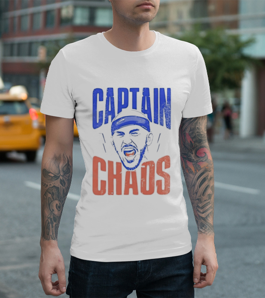 Alex Caruso Captain Chaos OKC Thunder NBA Basketball T-Shirt